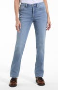 Lands' End Recover Mid Rise Straight Leg Blue Jeans