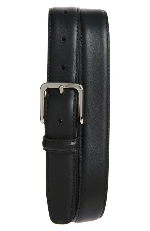 Topstitch Leather Belt