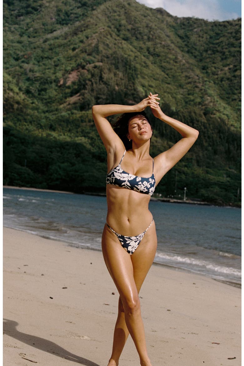 Sonny Bikini Top, Alternate, color, HIBISCO