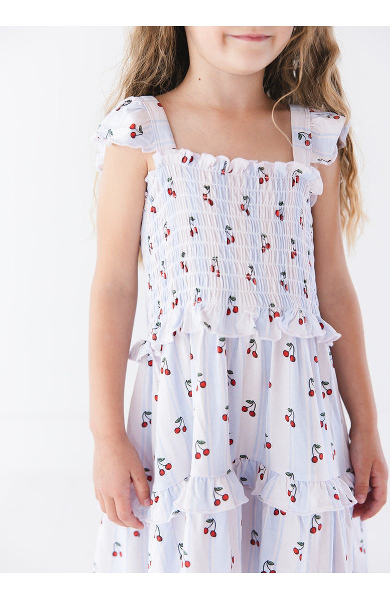 Charlie Lou Baby<sup>®</sup> Ruffle Smocked Dress, Alternate, color, Multicolored