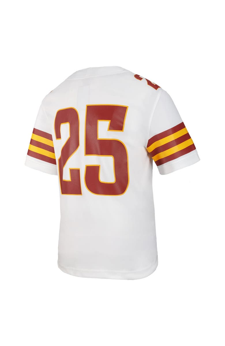 Nike Youth Nike #25 White Iowa State Cyclones Untouchable Replica Game Jersey, Alternate, color, White