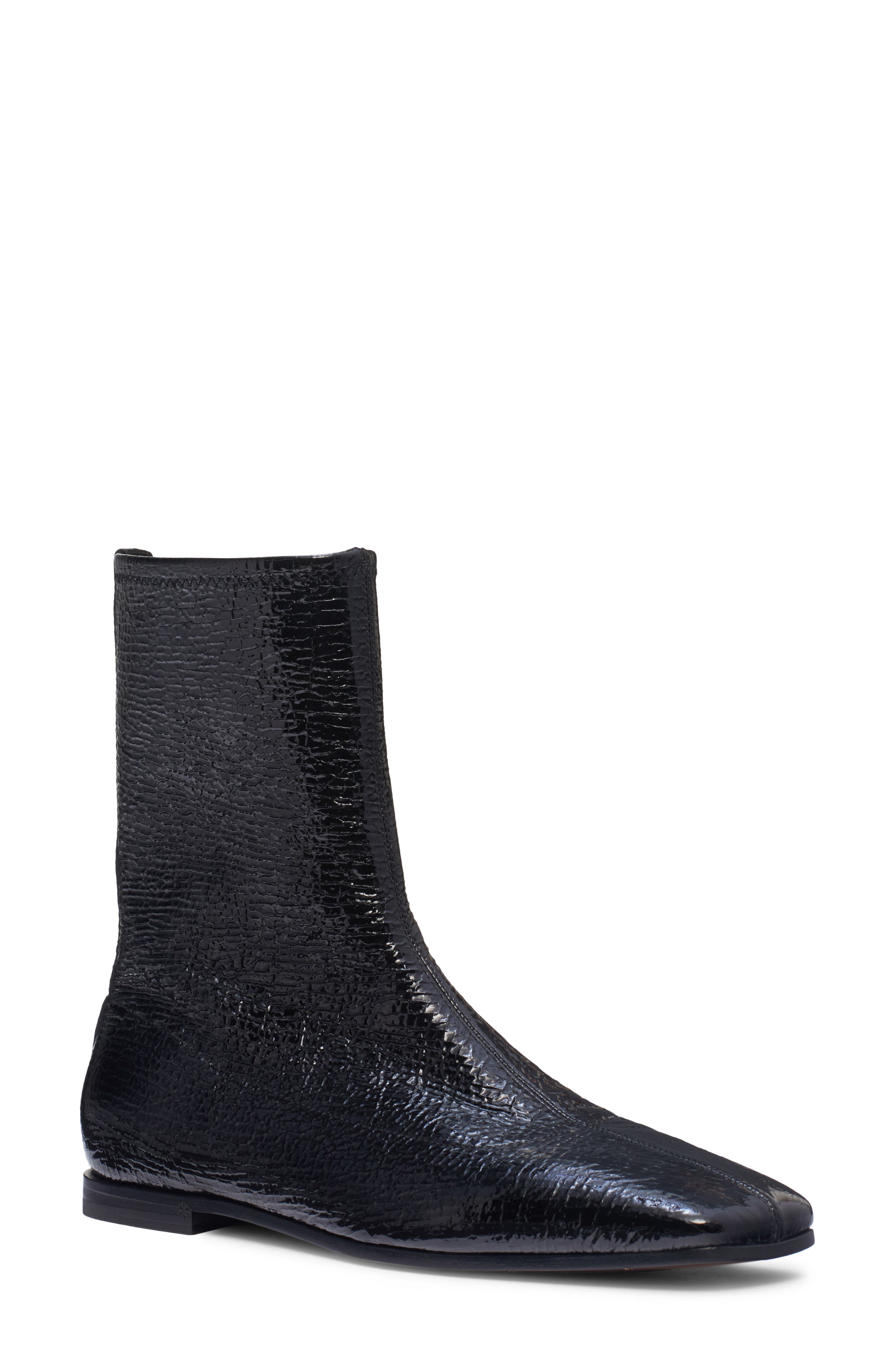 Valentino Garavani VLOGO Boot, Main, color, Black