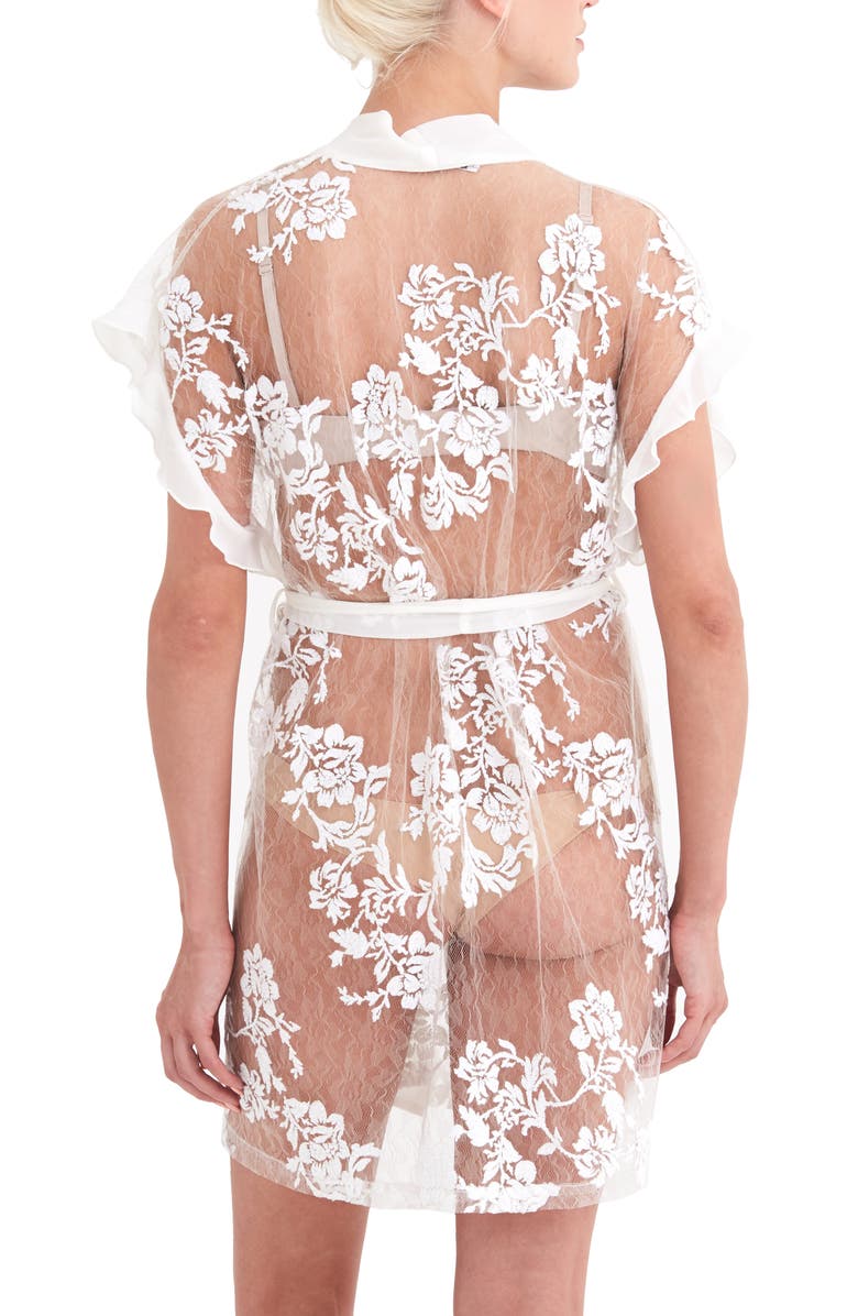 Rya Collection Charming Lace Wrap, Alternate, color, Ivory