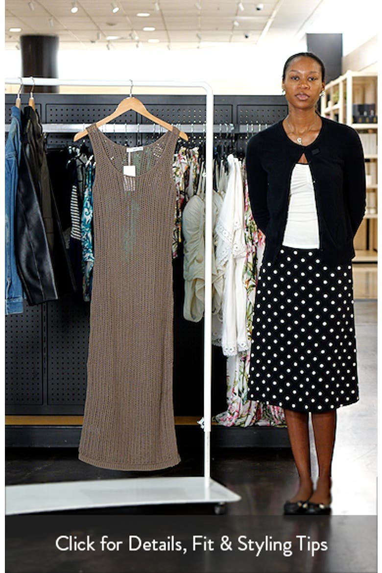Open Stitch Maxi Dress video