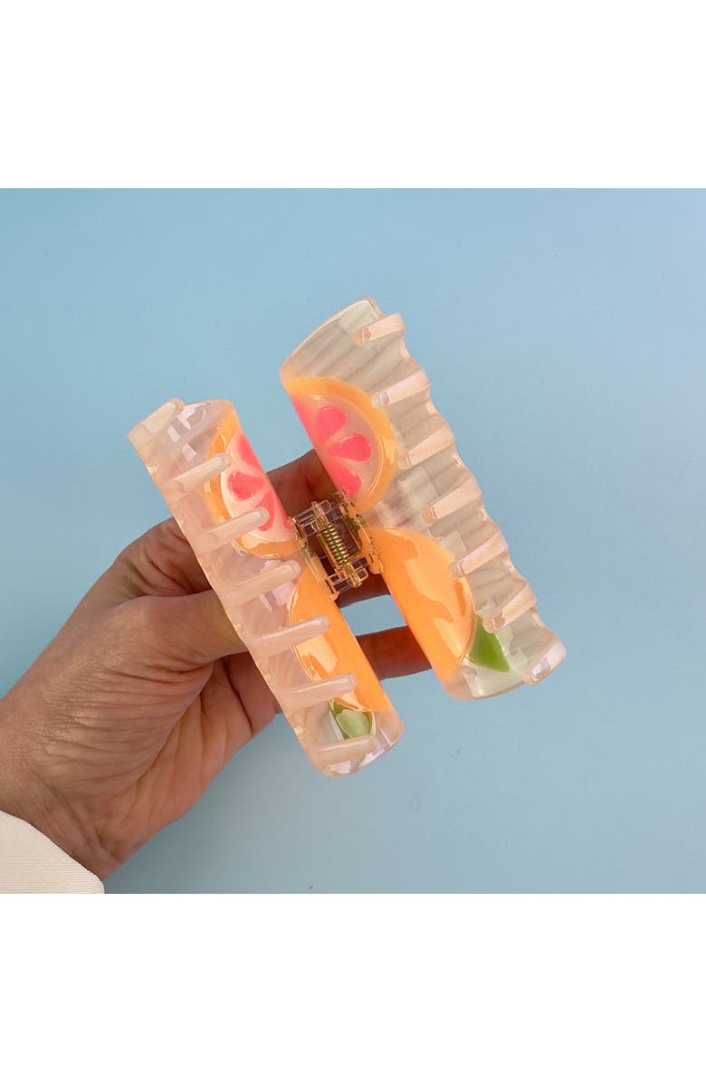 Centinelle California Pomelo Hair Claw, Alternate, color, 