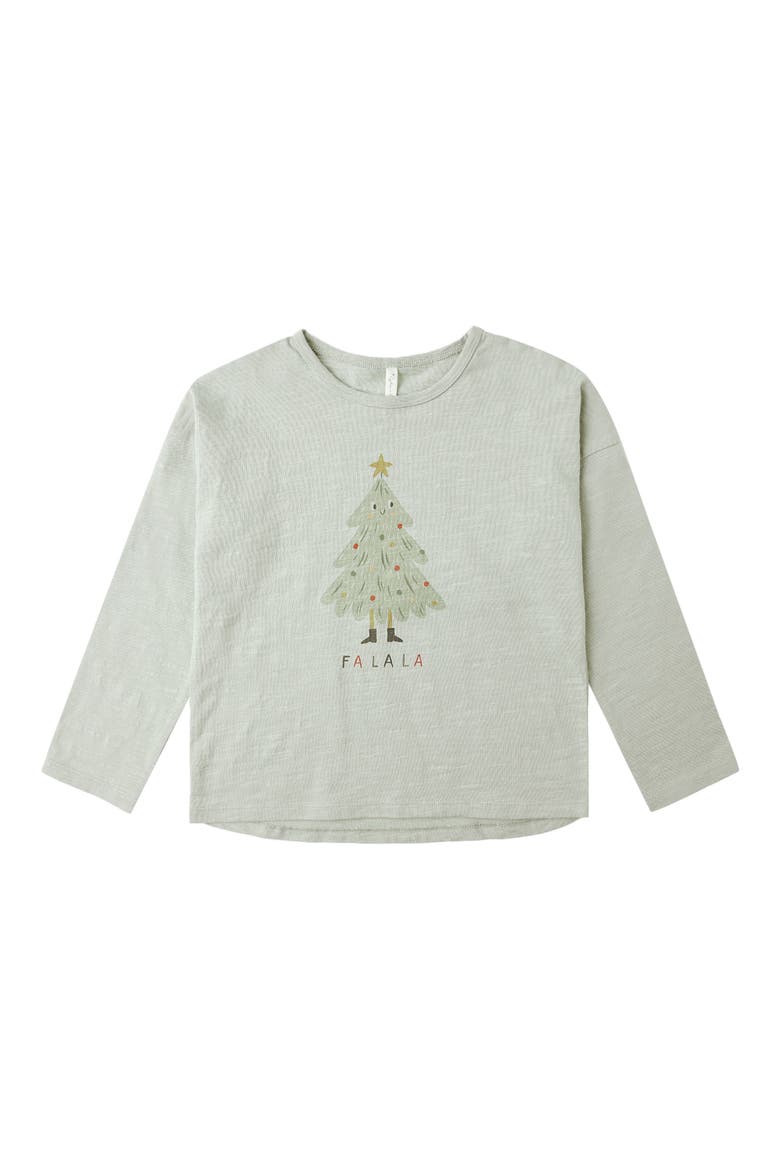 Kids' Graphic Long Sleeve T-Shirt, Main, color, PISTACHIO