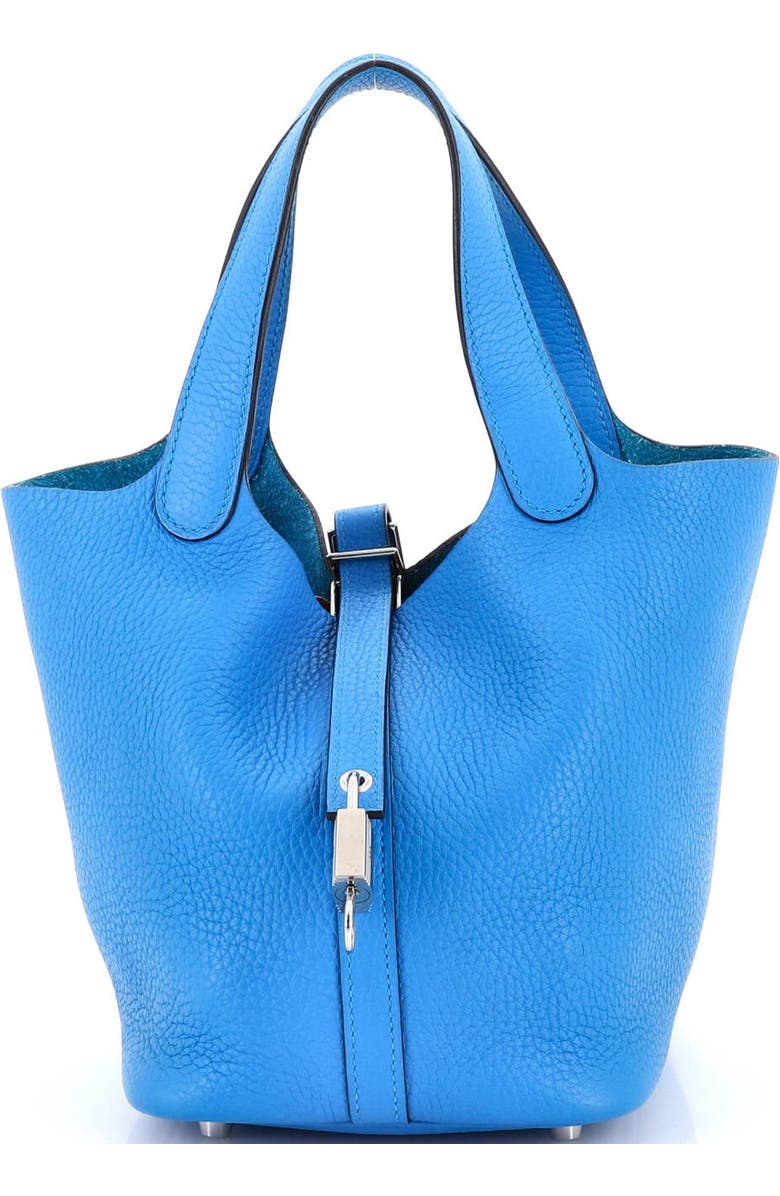 Pre-Owned Hermes Picotin Lock Bag Clemence PM, Main, color,