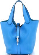 Pre-Owned Hermes Picotin Lock Bag Clemence PM