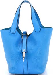 Pre-Owned Hermes Picotin Lock Bag Clemence PM