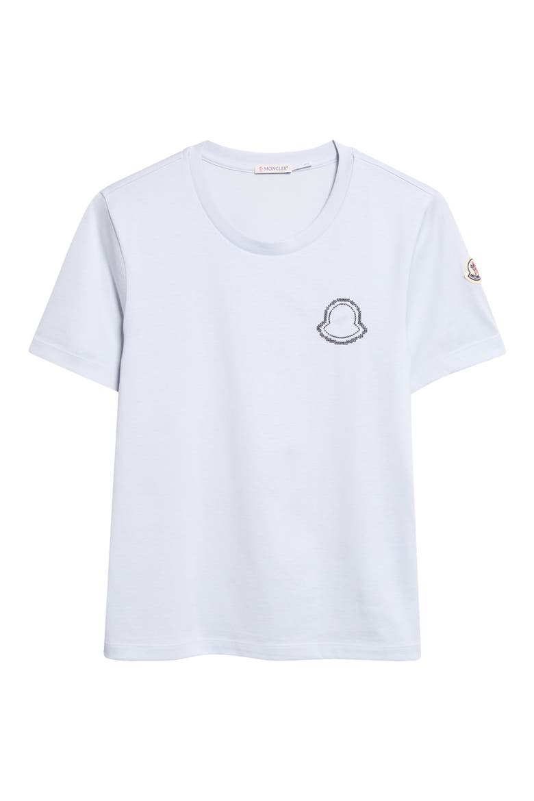 Logo Cotton Jersey Graphic T-Shirt, Alternate, color, BLUE