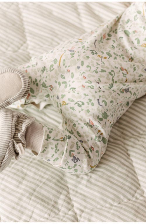 Pehr Henley Organic Cotton Romper In I Spy