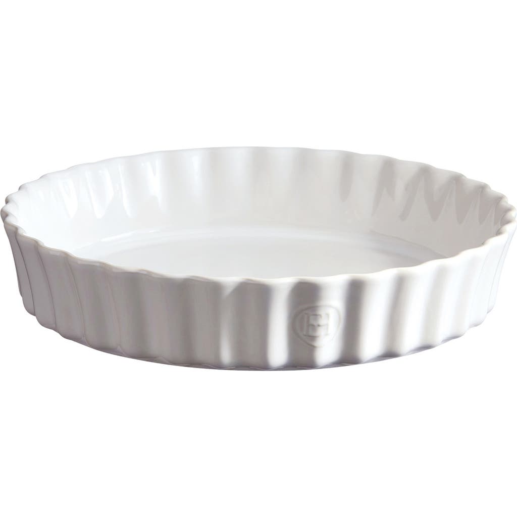Emile Henry 11-inch Deep Tart Dish, 2.1 Quart In Flour