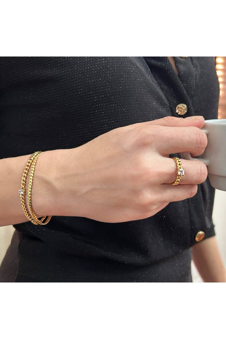 Uma Bracelet, Alternate, color, Gold