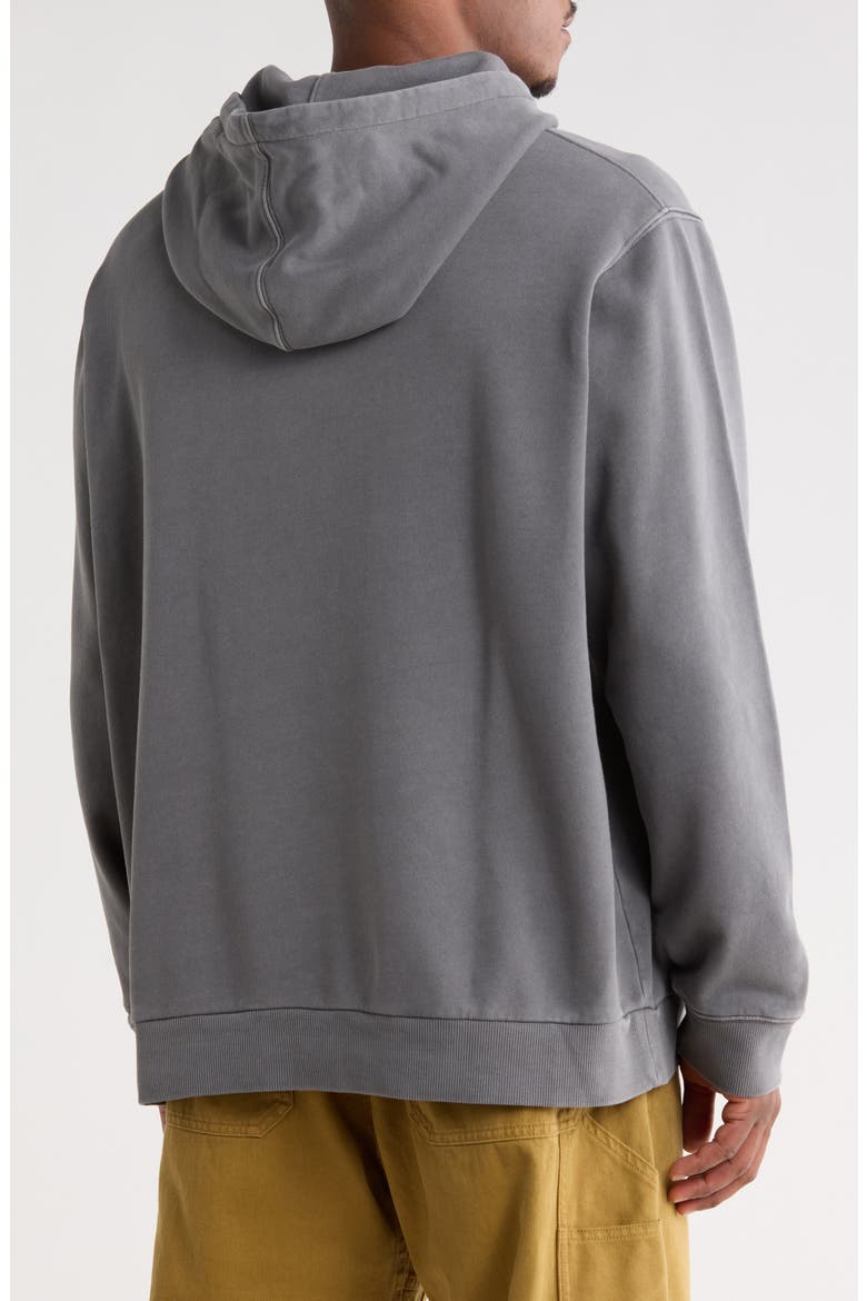 Kiwi Hooded Sweatshirt, Alternate, color, CHARCOAL