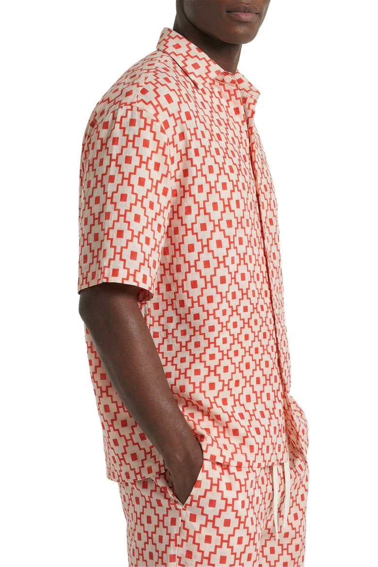 Nestor Top, Alternate, color, Red