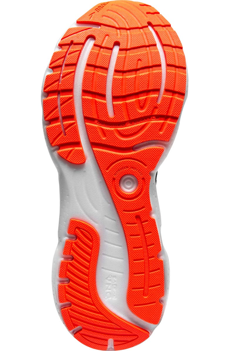 Brooks Glycerin 20 Running Shoe, Alternate, color, Blue Depths/ Palace / Orange