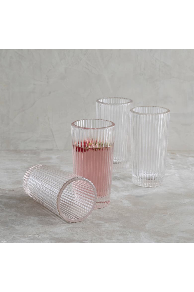 Clear Tall Glasses - Set of 4, Main, color, Clear