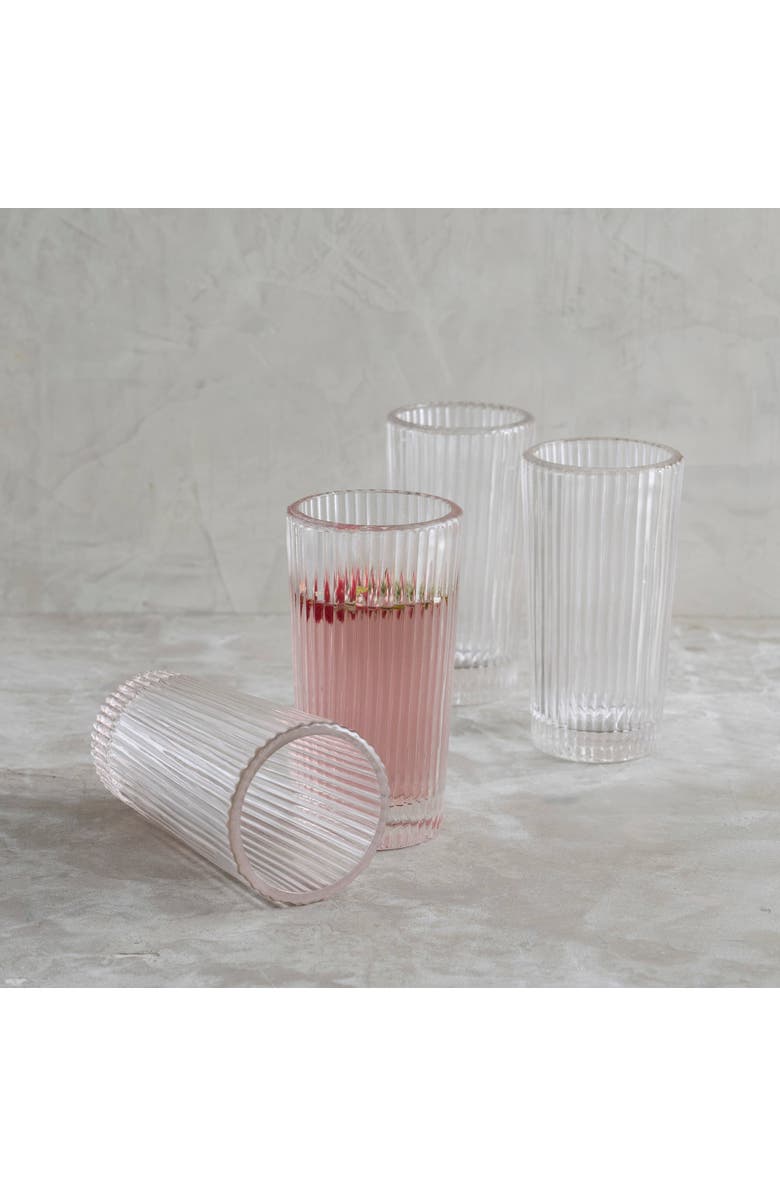 The Collective Clear Tall Glasses - Set of 4, Main, color, Clear