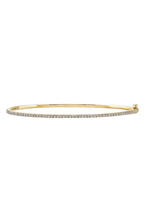 Skinny Stackable Diamond Bangle (Online Trunk Show)