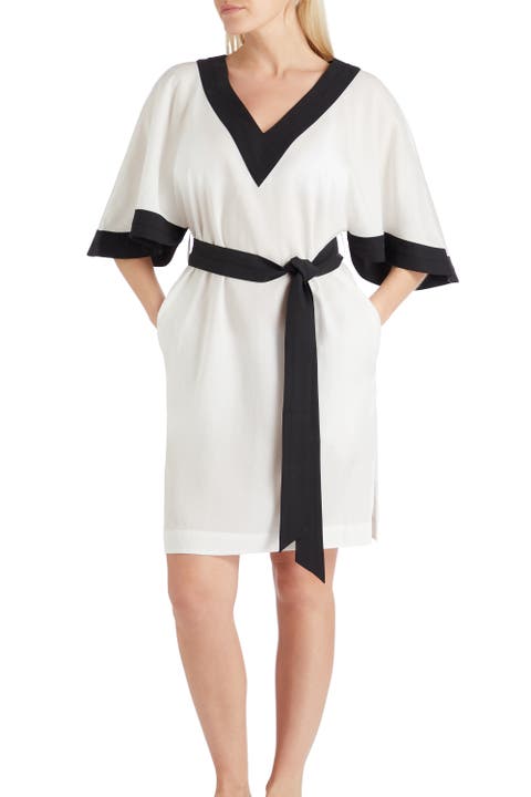Casia Belted Cover-up Dress