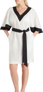 VALIMARE Casia Belted Cover-up Dress