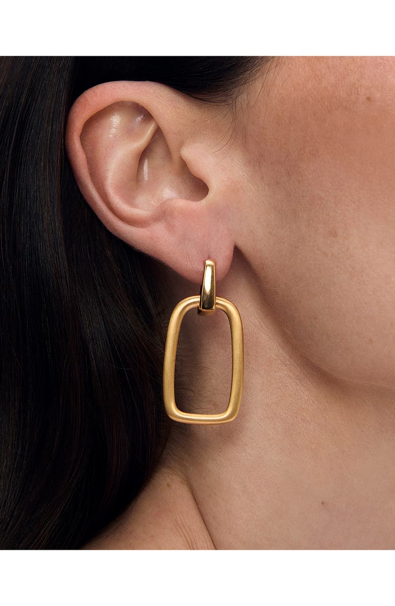 Dean Davidson Montecito Drop Hoop Earrings, Alternate, color, Gold