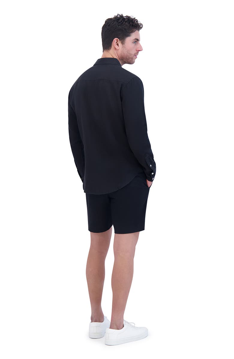 Goodlife Snap Front Shirt, Alternate, color, Black