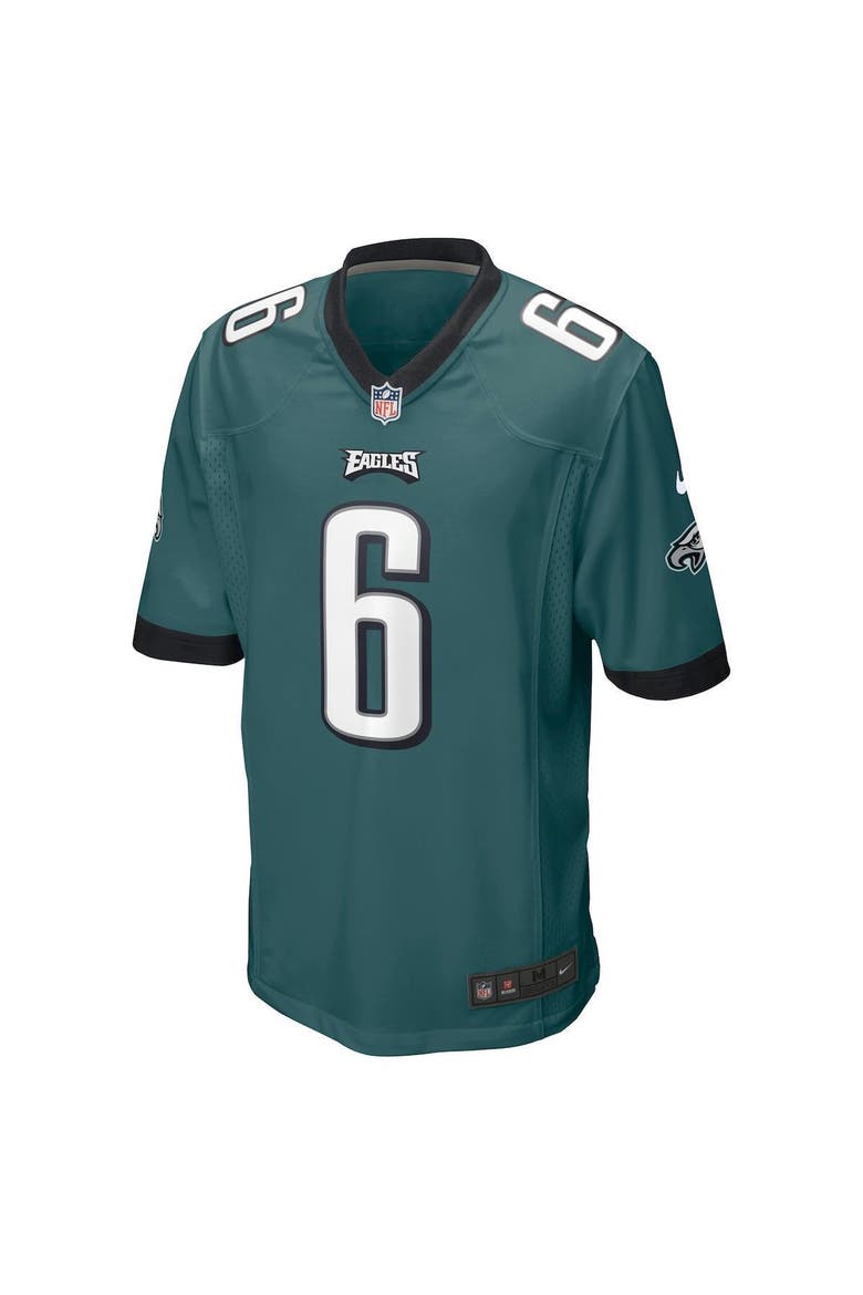 Men's Nike DeVonta Smith Midnight Green Philadelphia Eagles Player Game Jersey, Alternate, color, GREEN