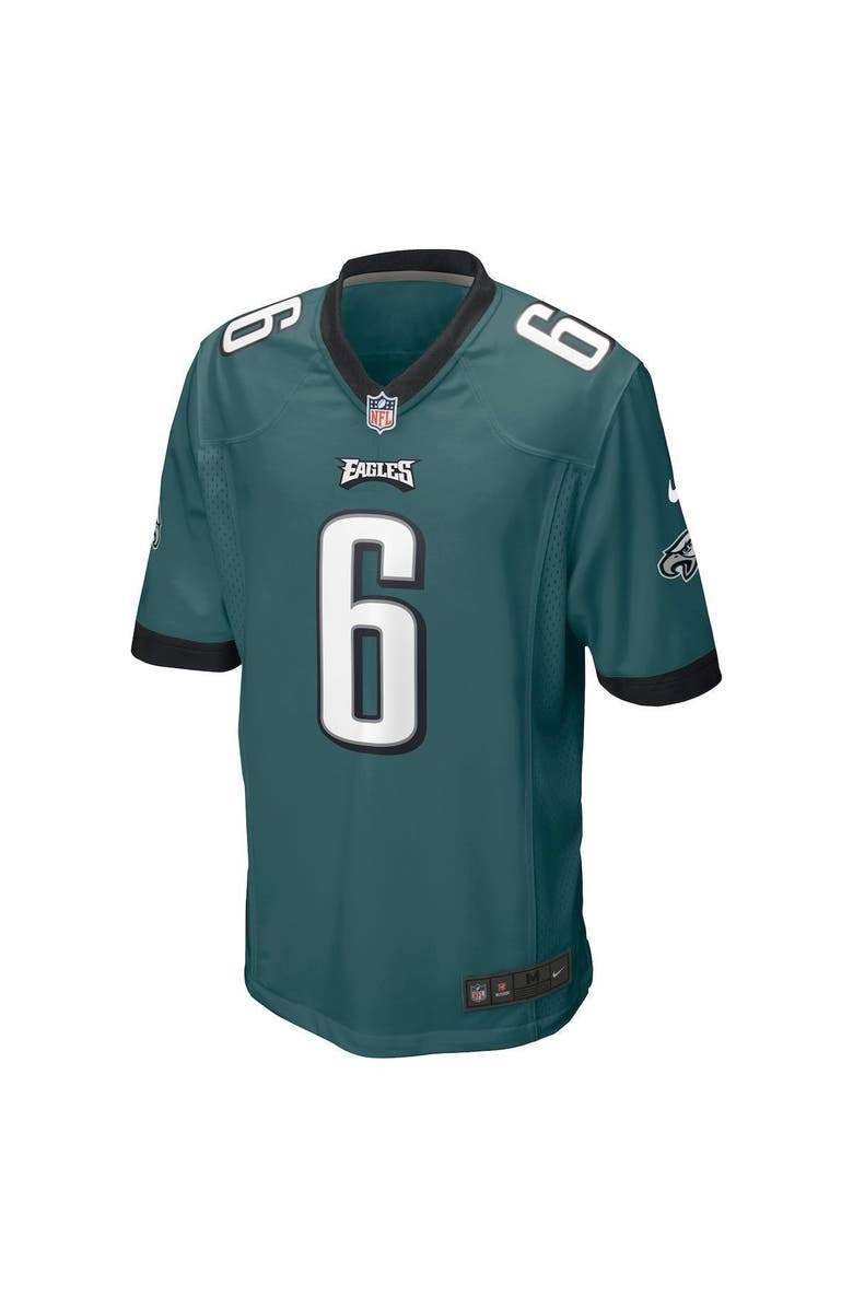 Nike Men's Nike DeVonta Smith Midnight Green Philadelphia Eagles Player Game Jersey, Alternate, color, Green