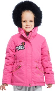 Rokka&Rolla Kids' Parka Jacket with Insulated Hood