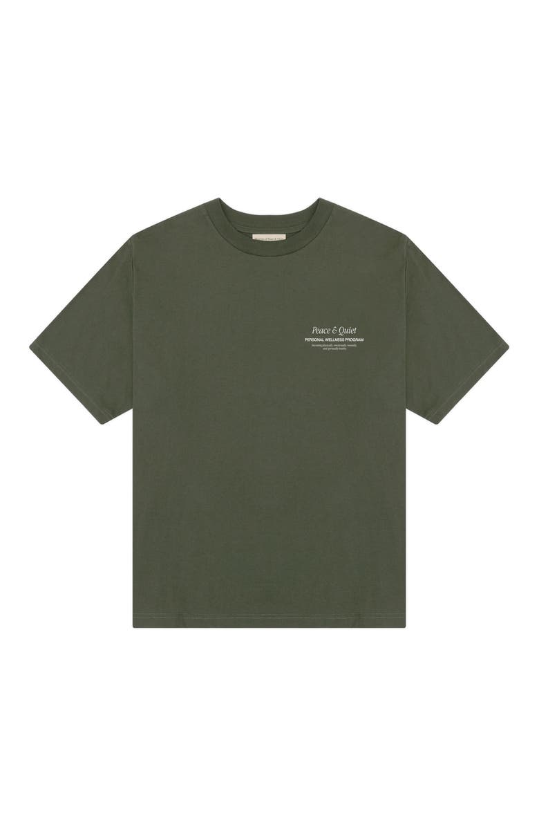Museum of Peace & Quiet Wellness Program Graphic T-Shirt, Main, color, 