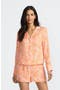  Orange Mist Romantic Floral