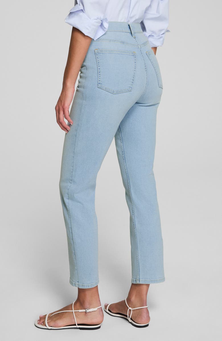 SPANX<sup>®</sup> Spanxsculpt<sup>™</sup> Redefine Slim Straight Jeans, Alternate, color, Tidal Blue