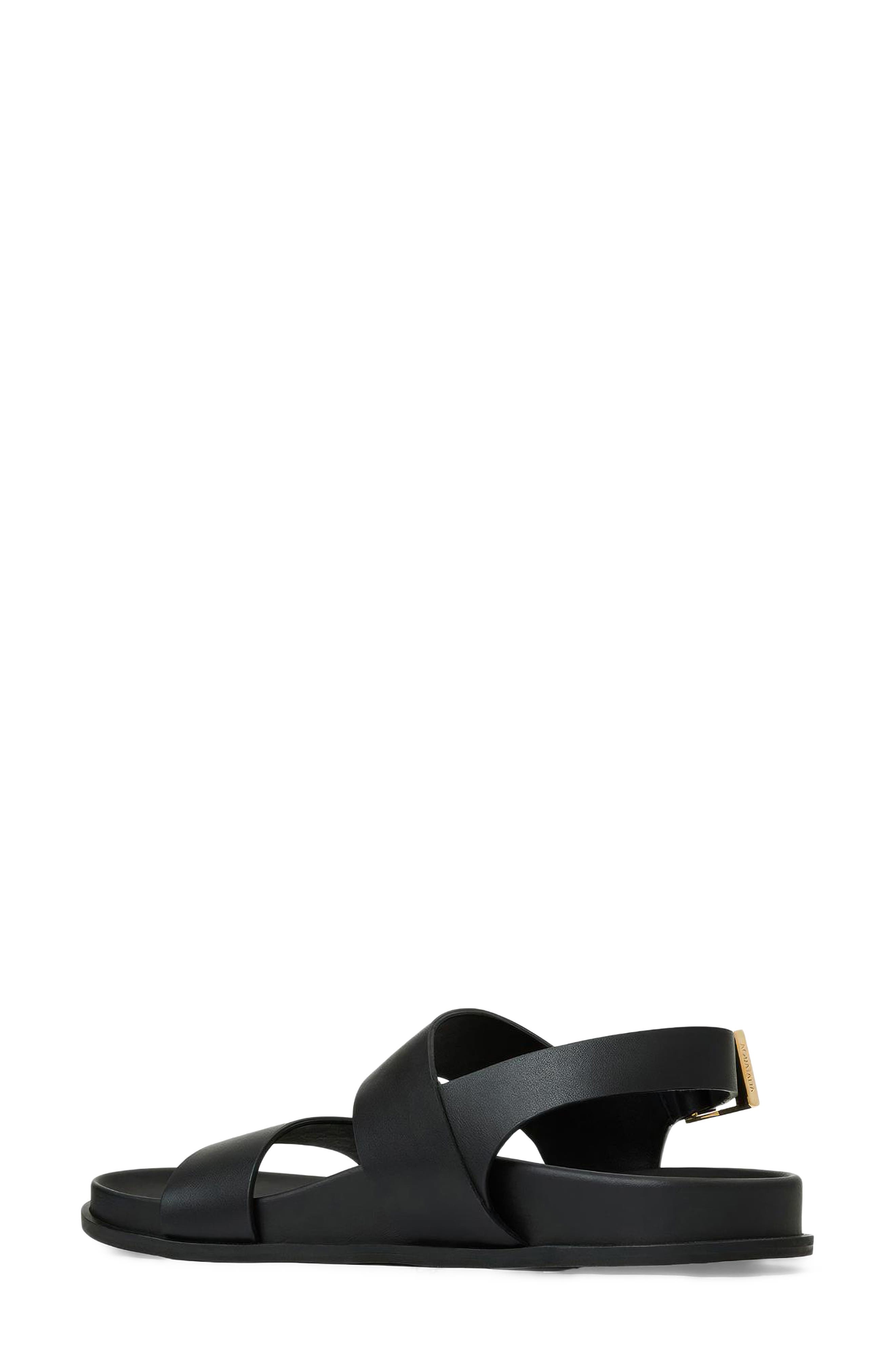 Aquatalia Irma Weatherproof Quarter Strap Sandal, Alternate, color, 