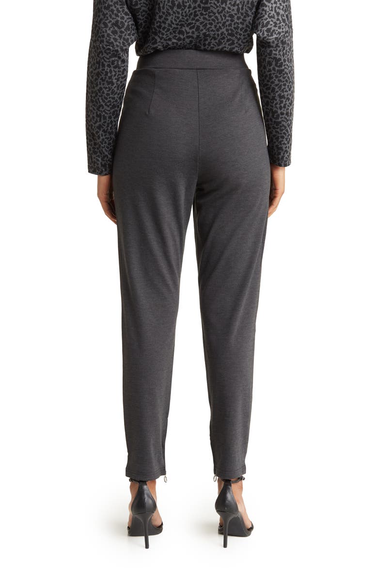 Zip Cuff Pants, Alternate, color, CHARCOAL