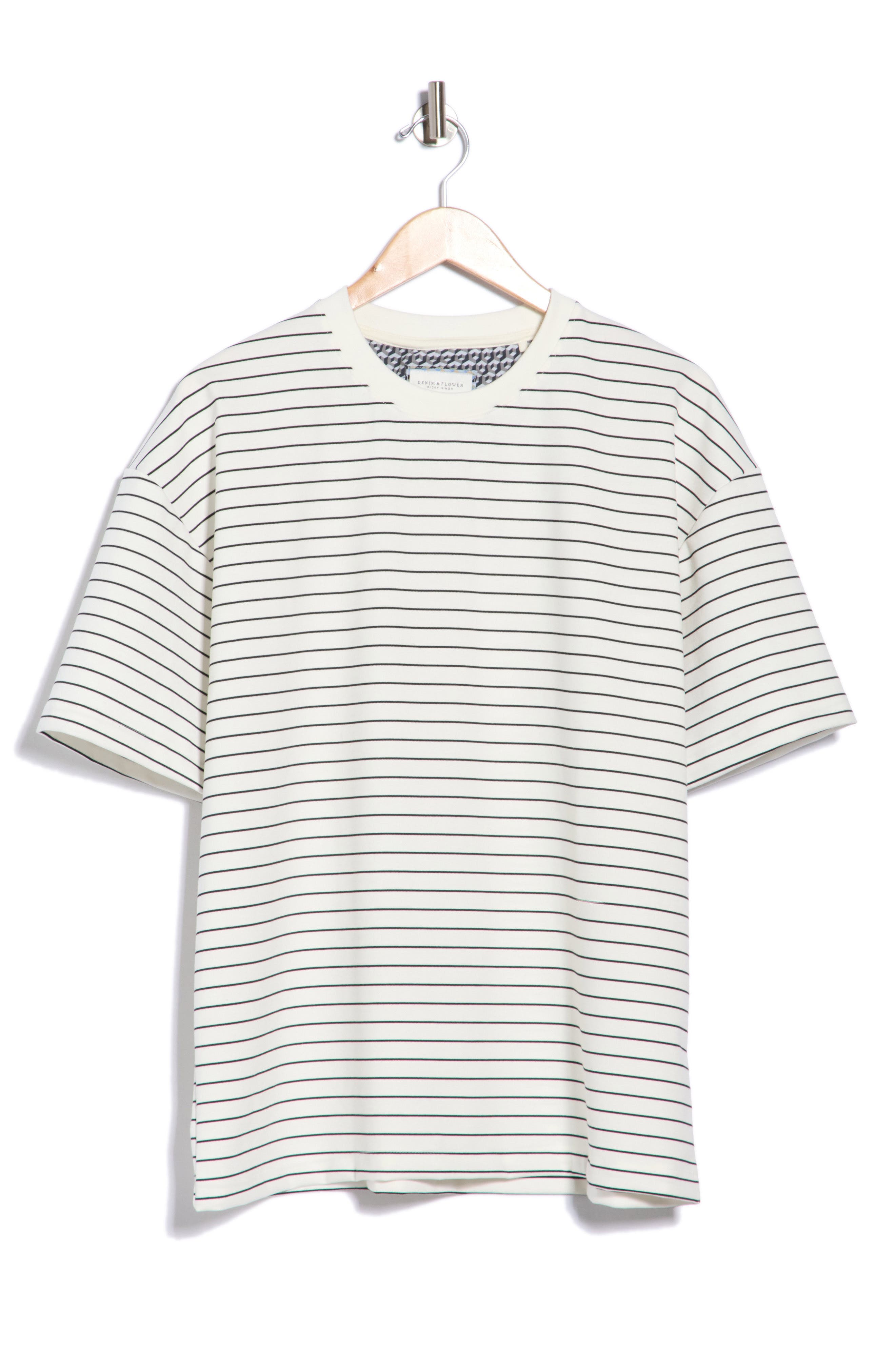 Stripe Crewneck T-Shirt