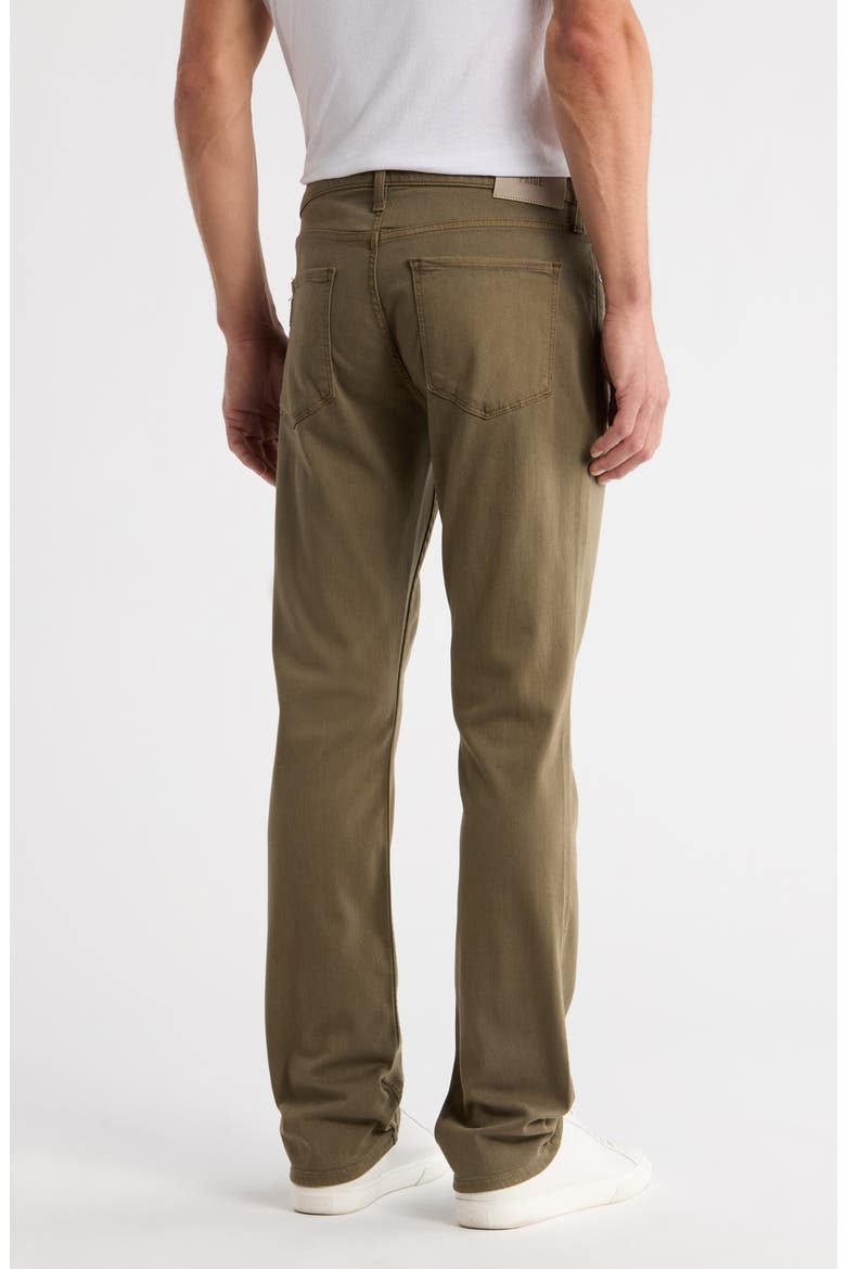 Transcend Normandie Straight Stretch Jeans, Alternate, color, VINTAGE DESERT TAUPE