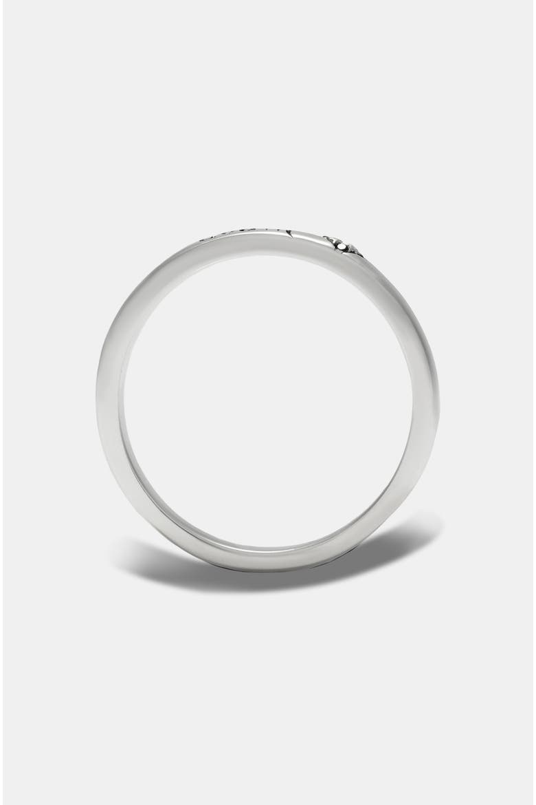 Till Death Thin Sterling Silver Ring, Alternate, color, Silver