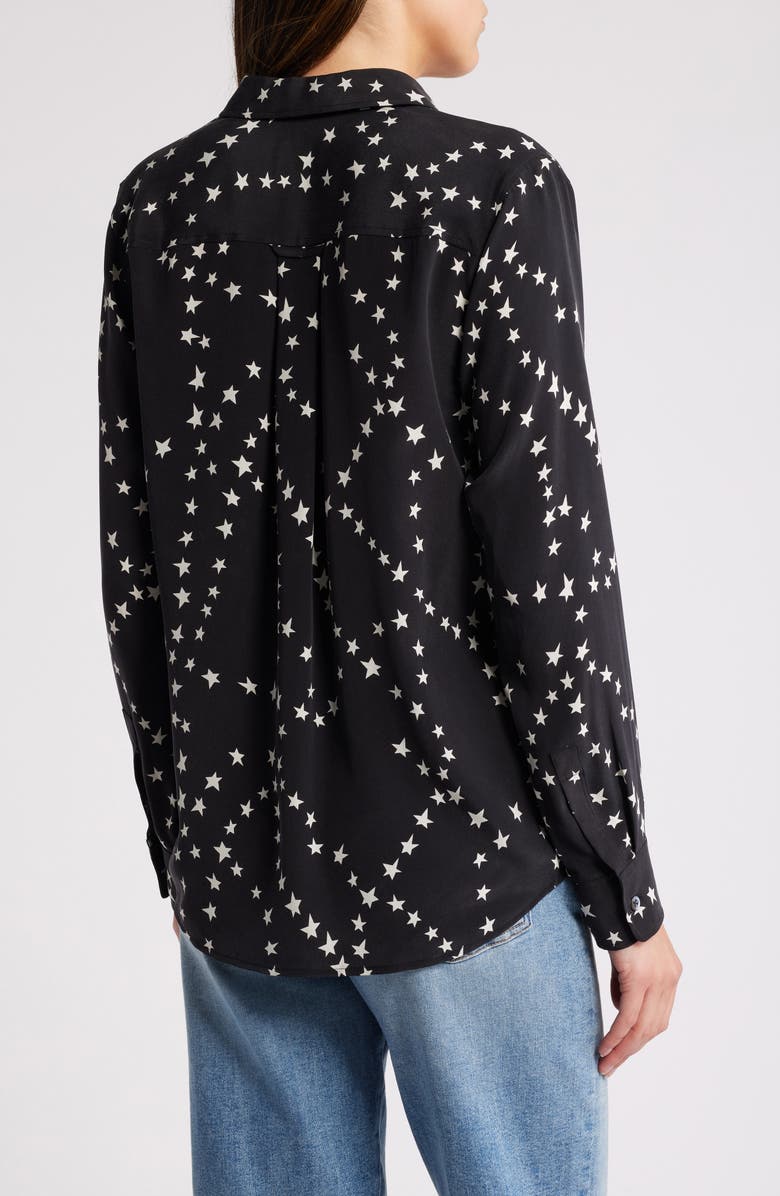 Rails Kate Star Print Button-Up Shirt, Alternate, color,