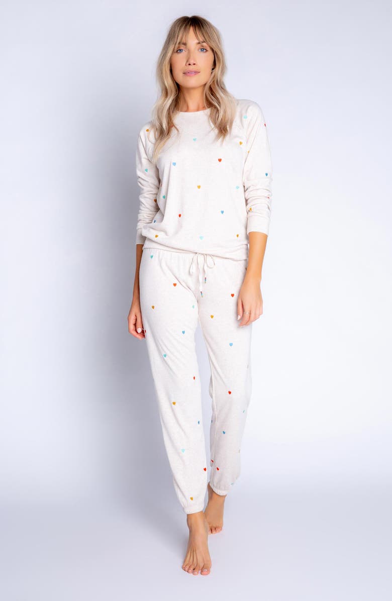 PJ Salvage Retro Raglan Sleeve Top, Alternate, color, 