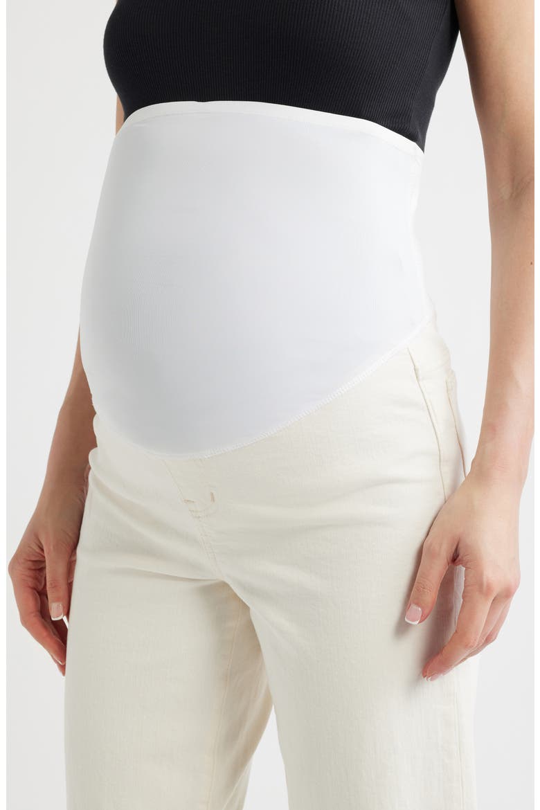 The Perfect Vintage Crop Flare Maternity Jeans, Alternate, color, VINTAGE CANVAS