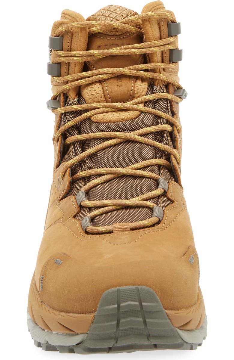 HOKA Kaha 2 GTX Waterproof Hiking Boot, Alternate, color, Honey / Barley
