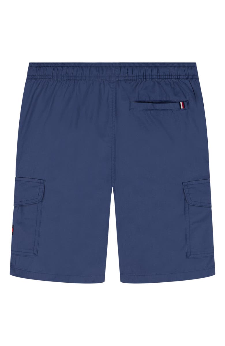 Tommy Hilfiger Kids' Tommy Utility Shorts, Alternate, color, Vintage Indigo