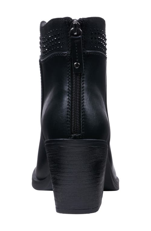 Good Choice New York Dawn Embellished Bootie In Black