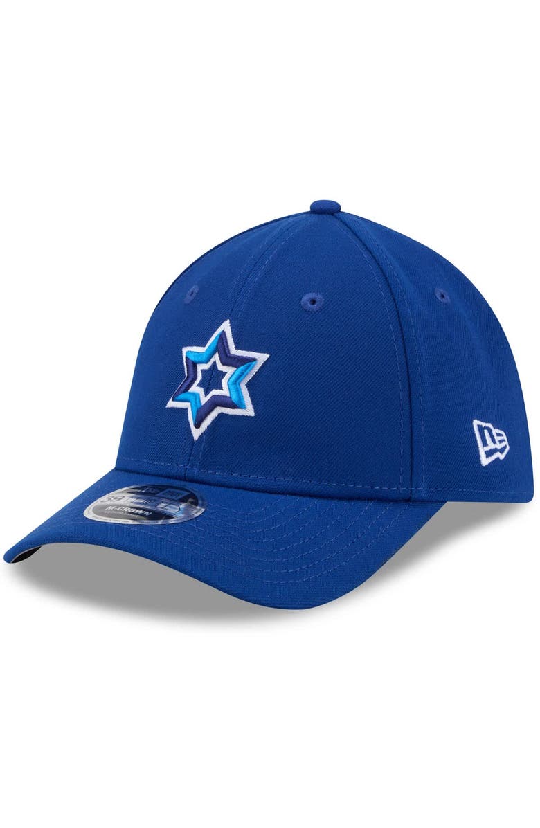 New Era Men's New Era  Blue Israel Baseball 2026 World Baseball Classic M-Crown 39THIRTY Flex Hat, Alternate, color, Blue