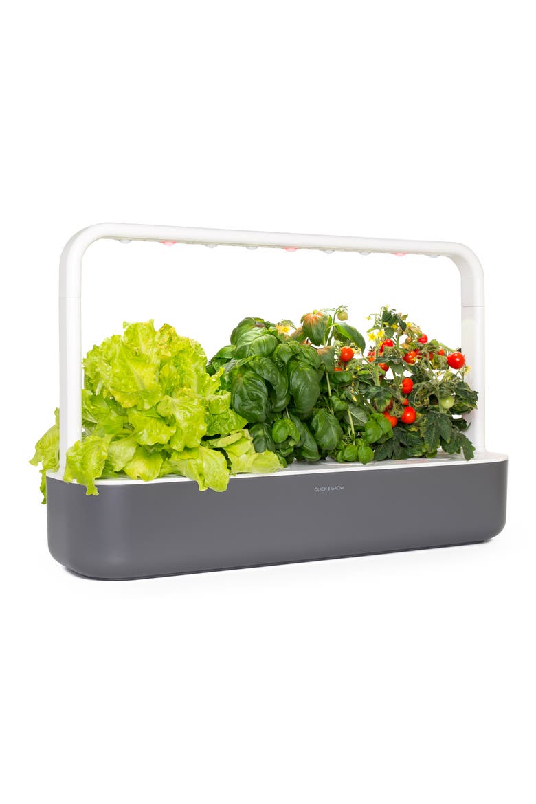 Smart Garden 9 Self Watering Indoor Garden, Main, color, GREY