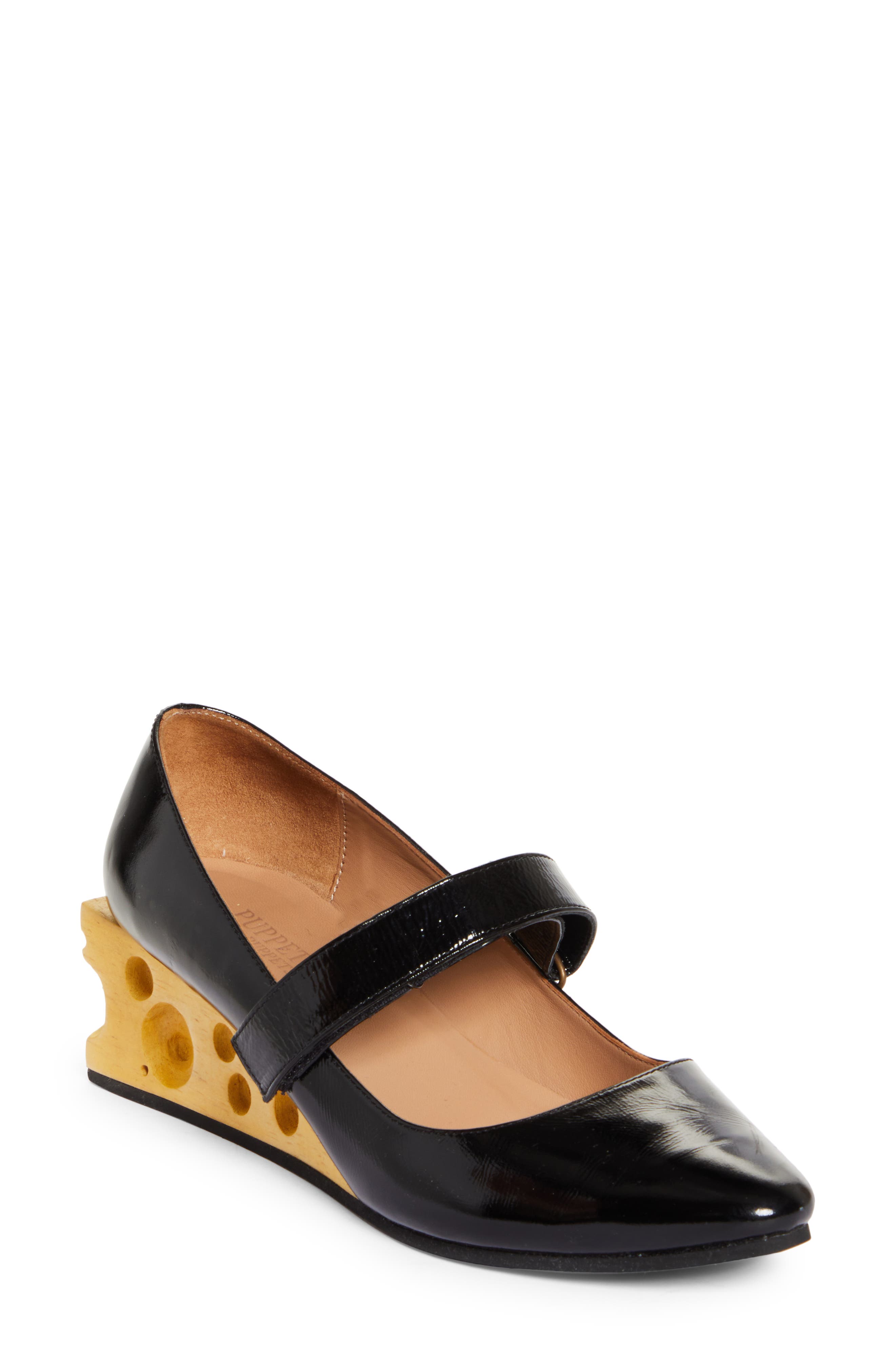 Puppets and Puppets Swiss Mary Jane Wedge, Main, color, 