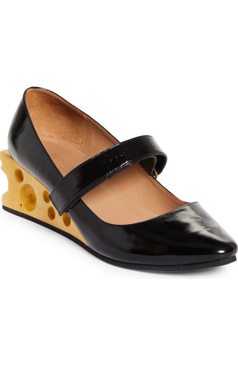 Puppets and Puppets Swiss Mary Jane Wedge, Main, color,