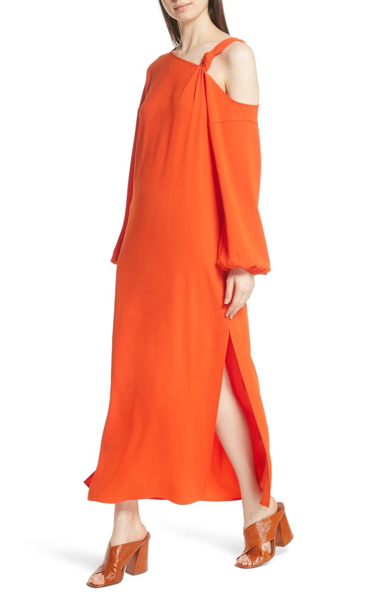 Elizabeth and James Shontae One-Shoulder Maxi Dress, Alternate, color,