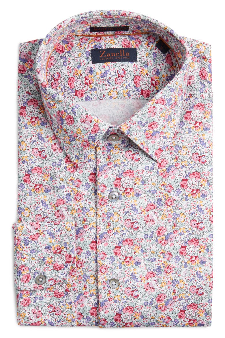 bright colored dress shirts mens Au Noir Short Sleeve Shirts Tivoli Multi